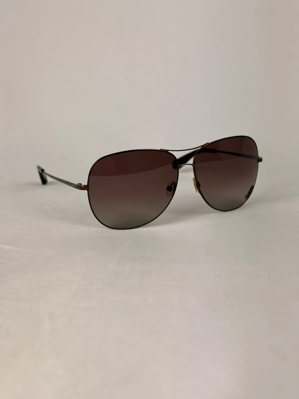 Marc Jacobs brown aviator sunglasses