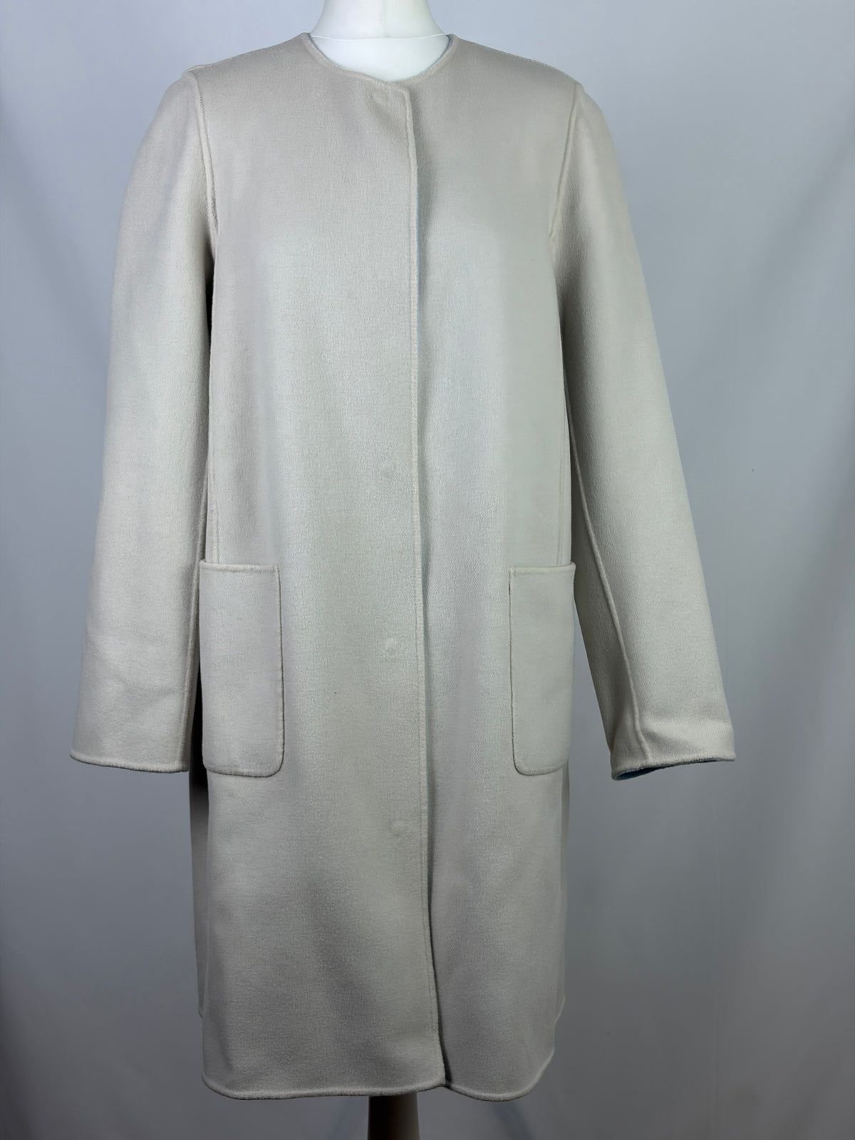 Max Mara Weekend Double Sided Wool Coat - 14 UK