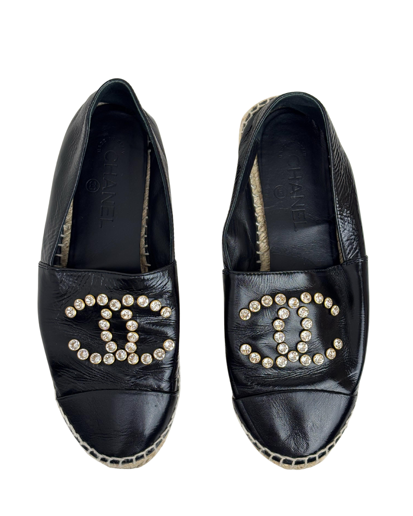 Chanel black espadrilles - 6 UK