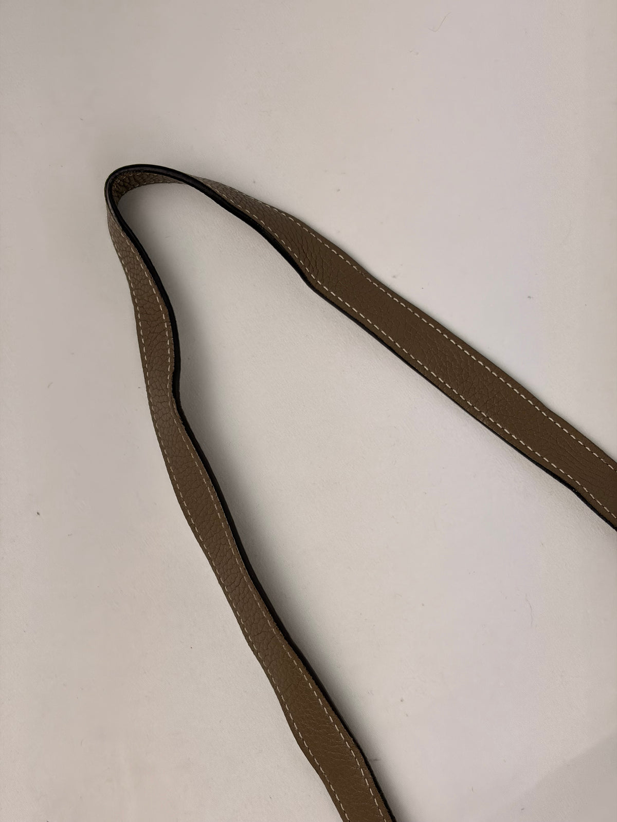 Celine Nano Luggage Tote Taupe Grained Calfskin with Strap