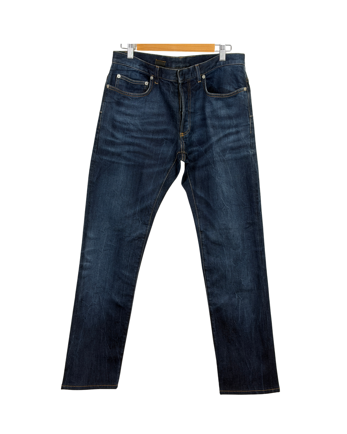 MENSWEAR - Dior Dark Wash Slim Fit Jeans - 34-inch waist