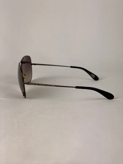 Marc Jacobs brown aviator sunglasses