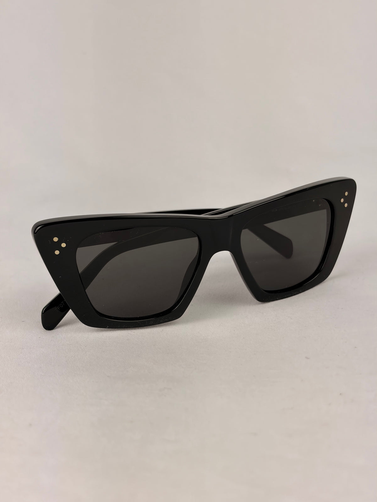 Celine Cat-Eye Acetate Sunglasses CL40187I Black