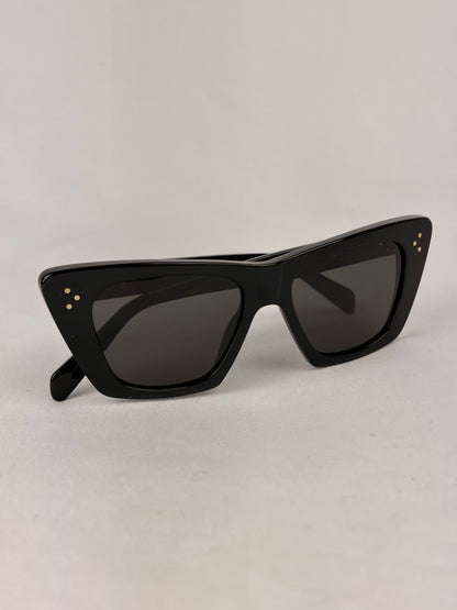 Celine Cat-Eye Acetate Sunglasses CL40187I Black