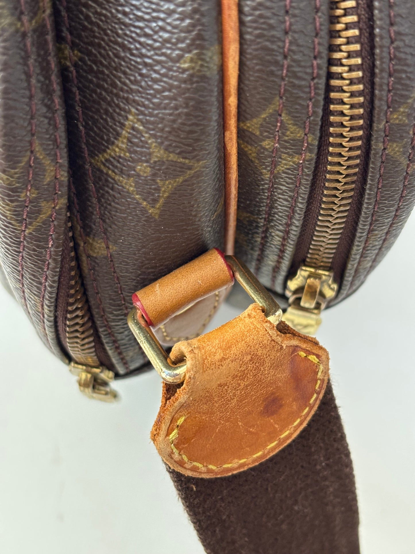 Louis Vuitton Reporter PM Monogram Canvas Brown