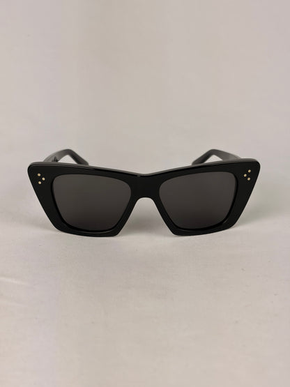 Celine Cat-Eye Acetate Sunglasses CL40187I Black