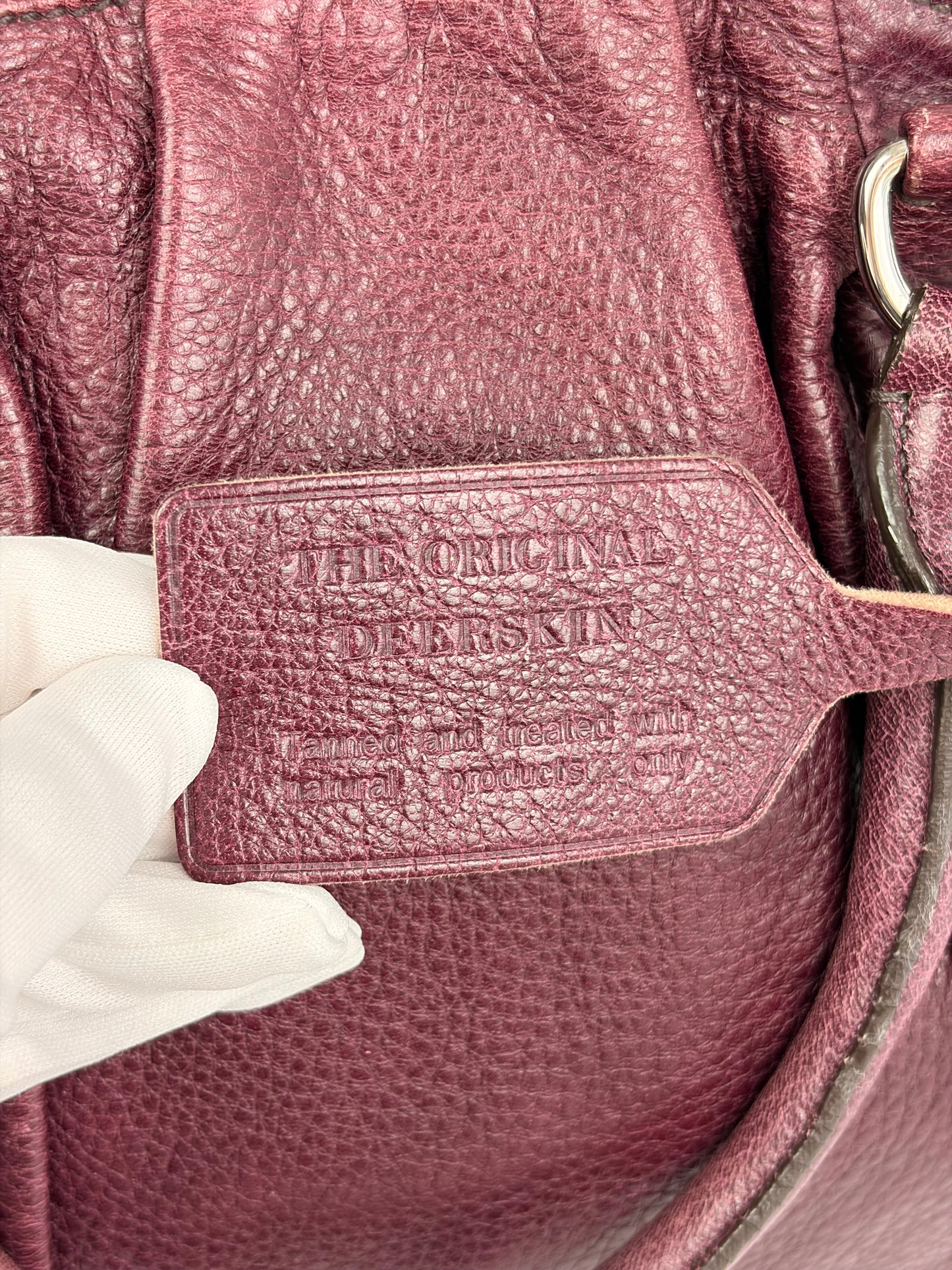 Prada Cervo Antik Bowler Handbag