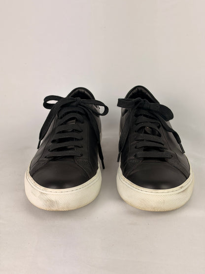 Givenchy Urban Street Leather Sneakers Black White - 4 UK