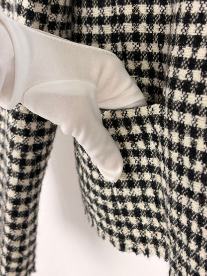 Isabel Marant Étoile “Lyra” houndstooth tweed blazer - 10 UK