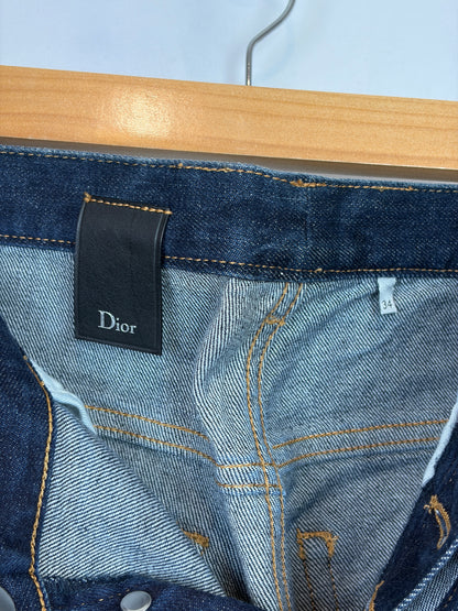 MENSWEAR - Dior Dark Wash Slim Fit Jeans - 34-inch waist