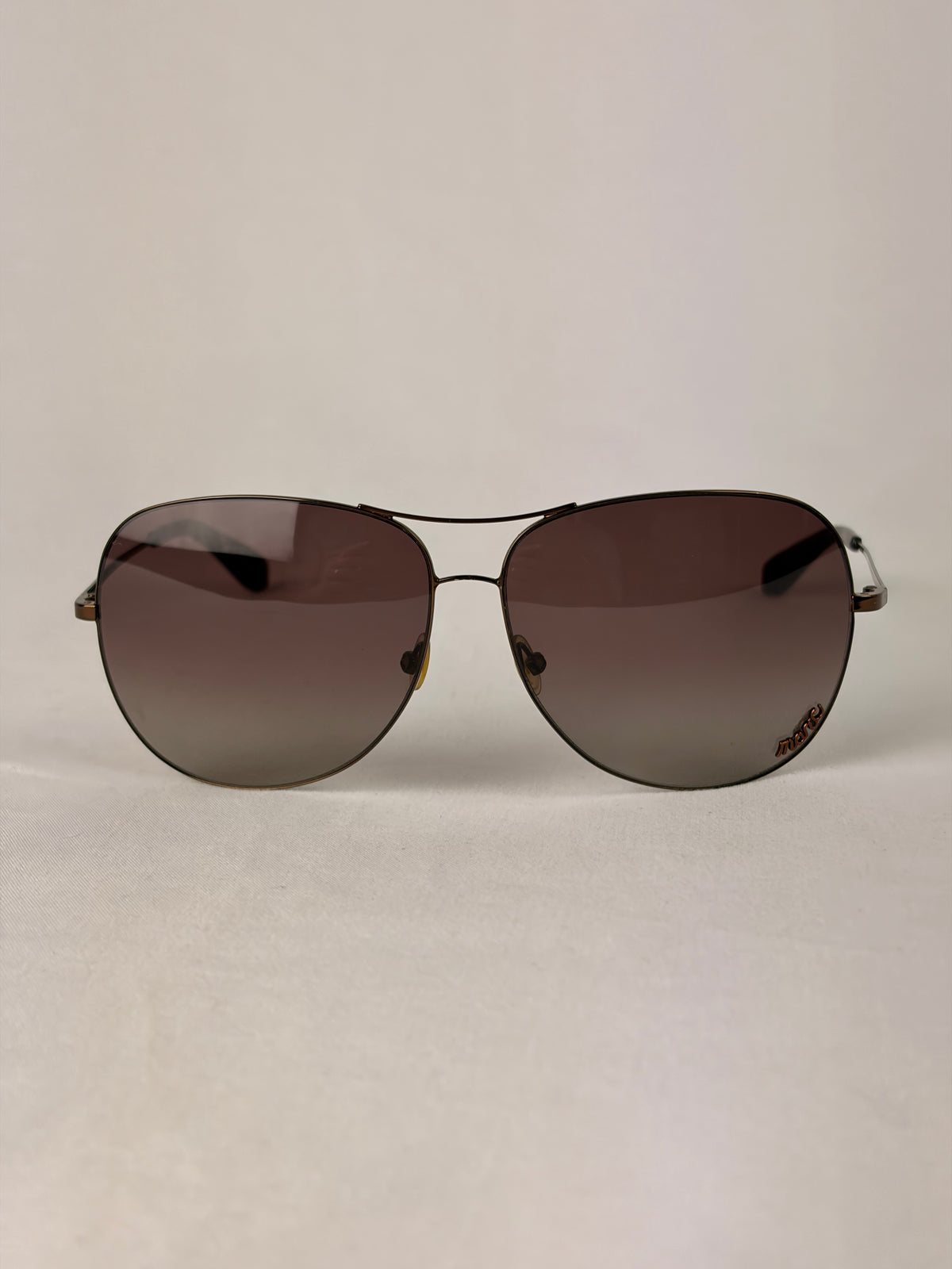 Marc Jacobs brown aviator sunglasses