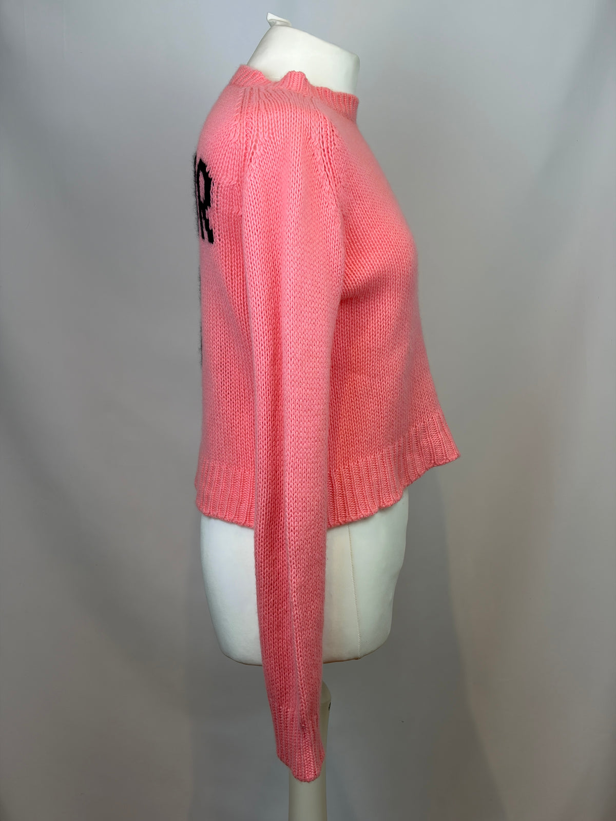 Christian Dior J'Adior 8 Pink Cashmere Knit Jumper - 14 UK