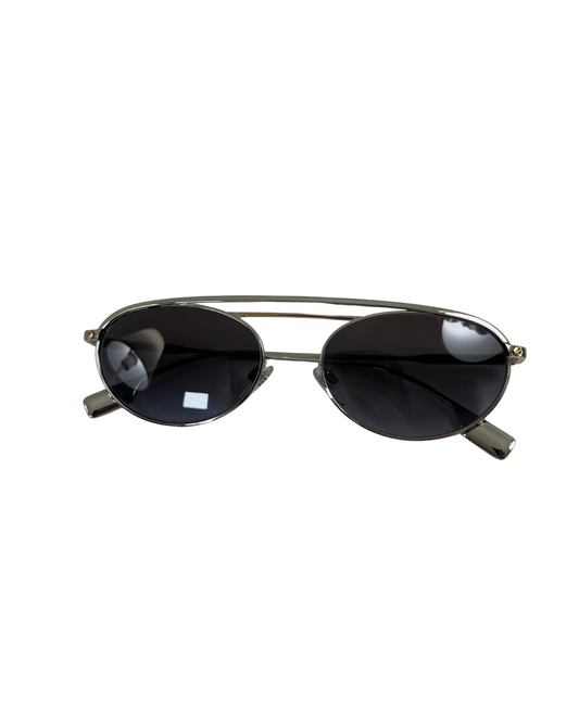Burberry metal frame sunglasses