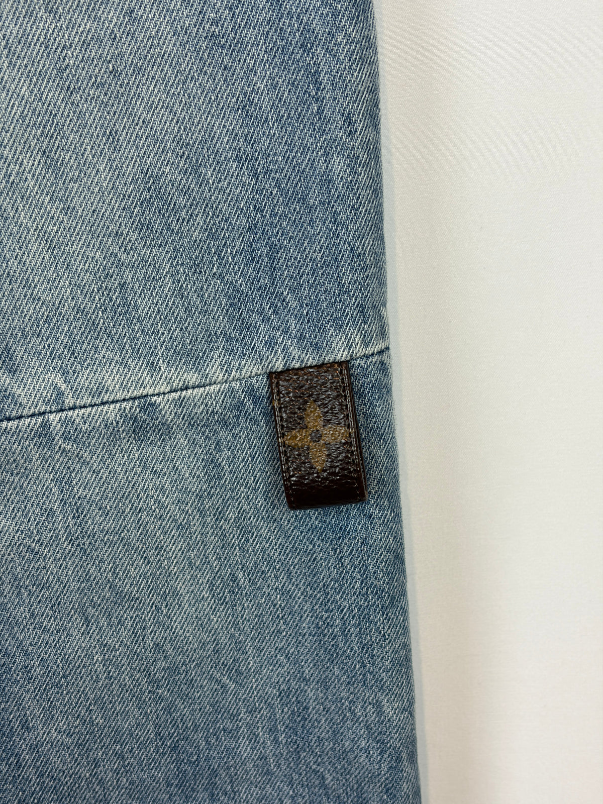 Louis Vuitton Monogram Denim Washed Jeans - 36 EU