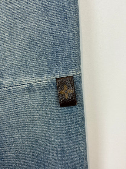 Louis Vuitton Monogram Denim Washed Jeans - 36 EU