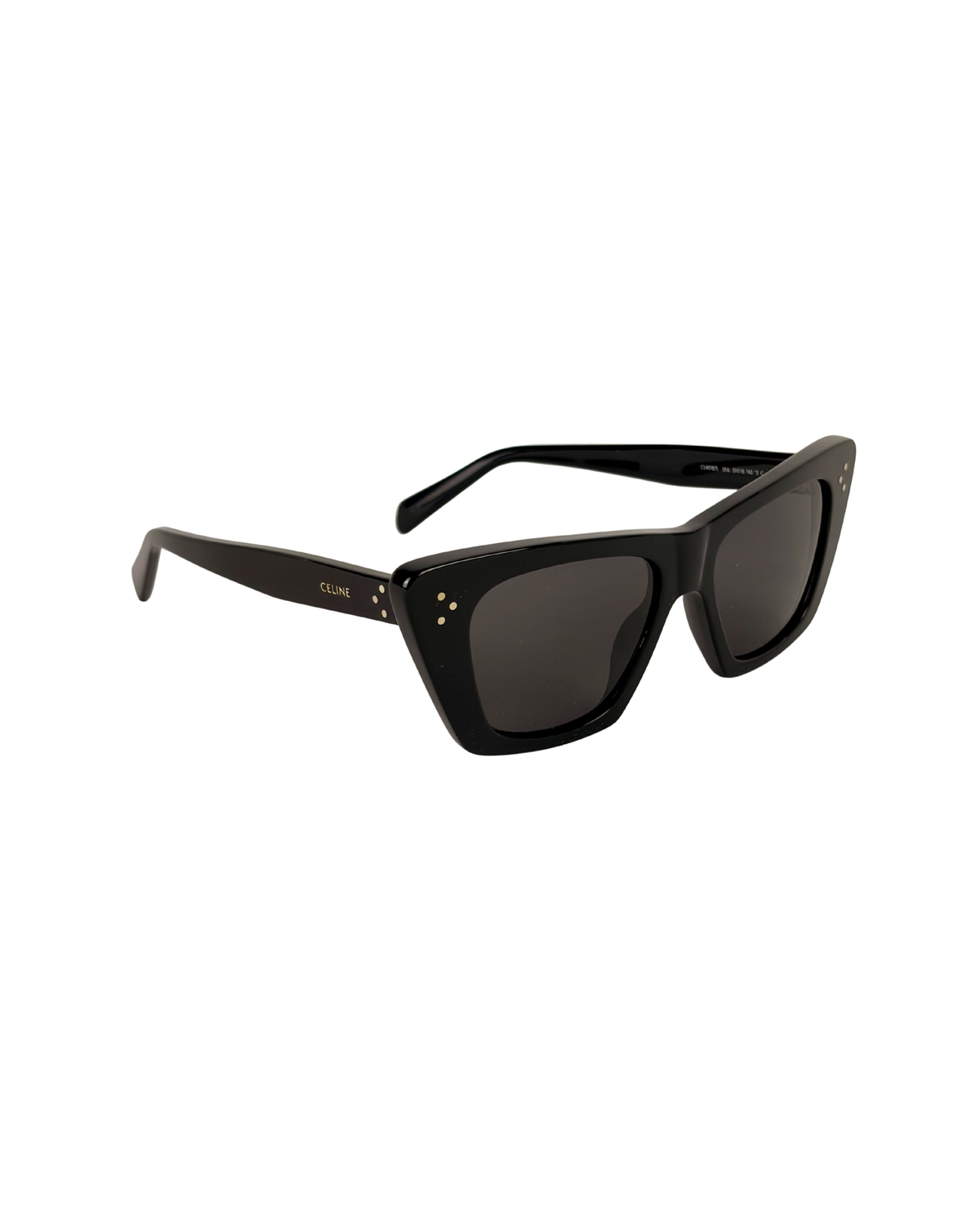 Celine Cat-Eye Acetate Sunglasses CL40187I Black