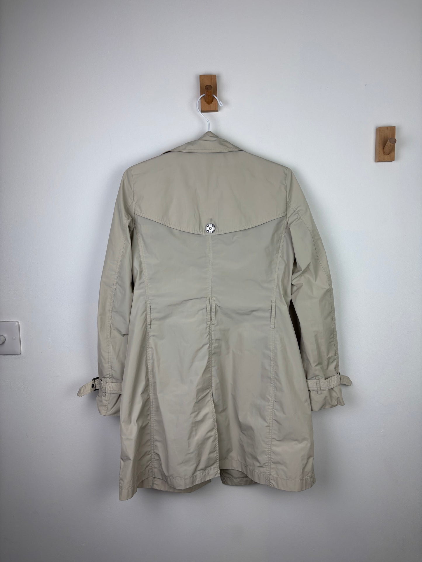 Burberry Brit Balmoral Packable Trench Coat Taffeta Beige - 4 UK