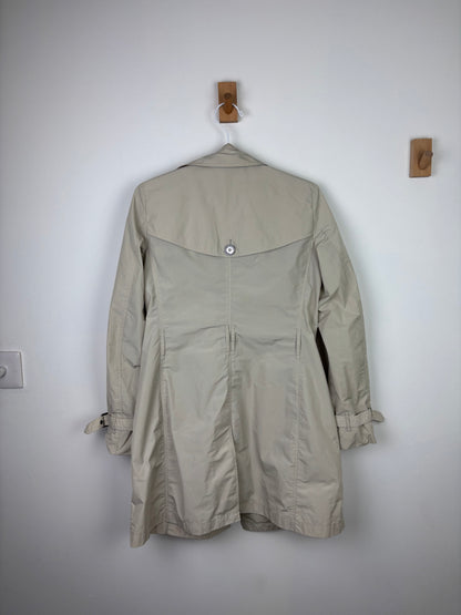 Burberry Brit Balmoral Packable Trench Coat Taffeta Beige - 4 UK