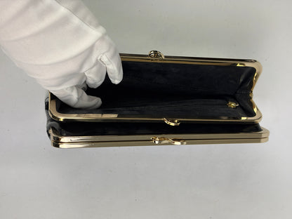 Anya Hindmarch Black Patent Leather Clutch (with box)