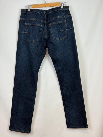 MENSWEAR - Dior Dark Wash Slim Fit Jeans - 34-inch waist