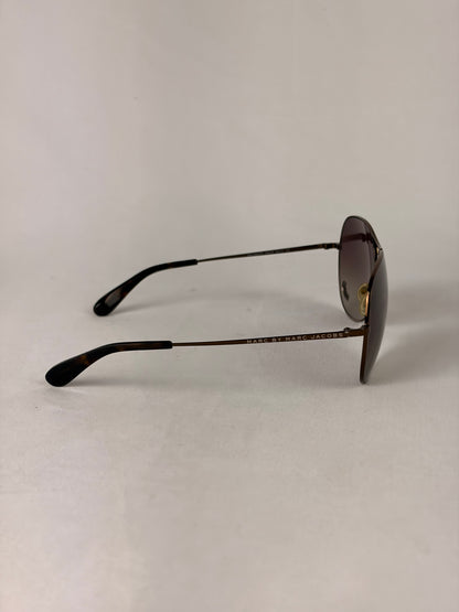 Marc Jacobs brown aviator sunglasses