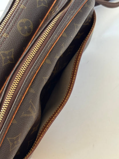 Louis Vuitton Reporter PM Monogram Canvas Brown