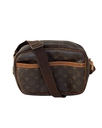 Louis Vuitton Reporter PM Monogram Canvas Brown