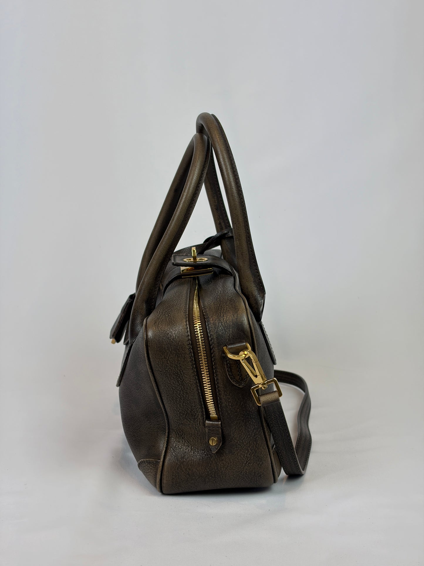 Golden Goose Vita Aged Leather bag