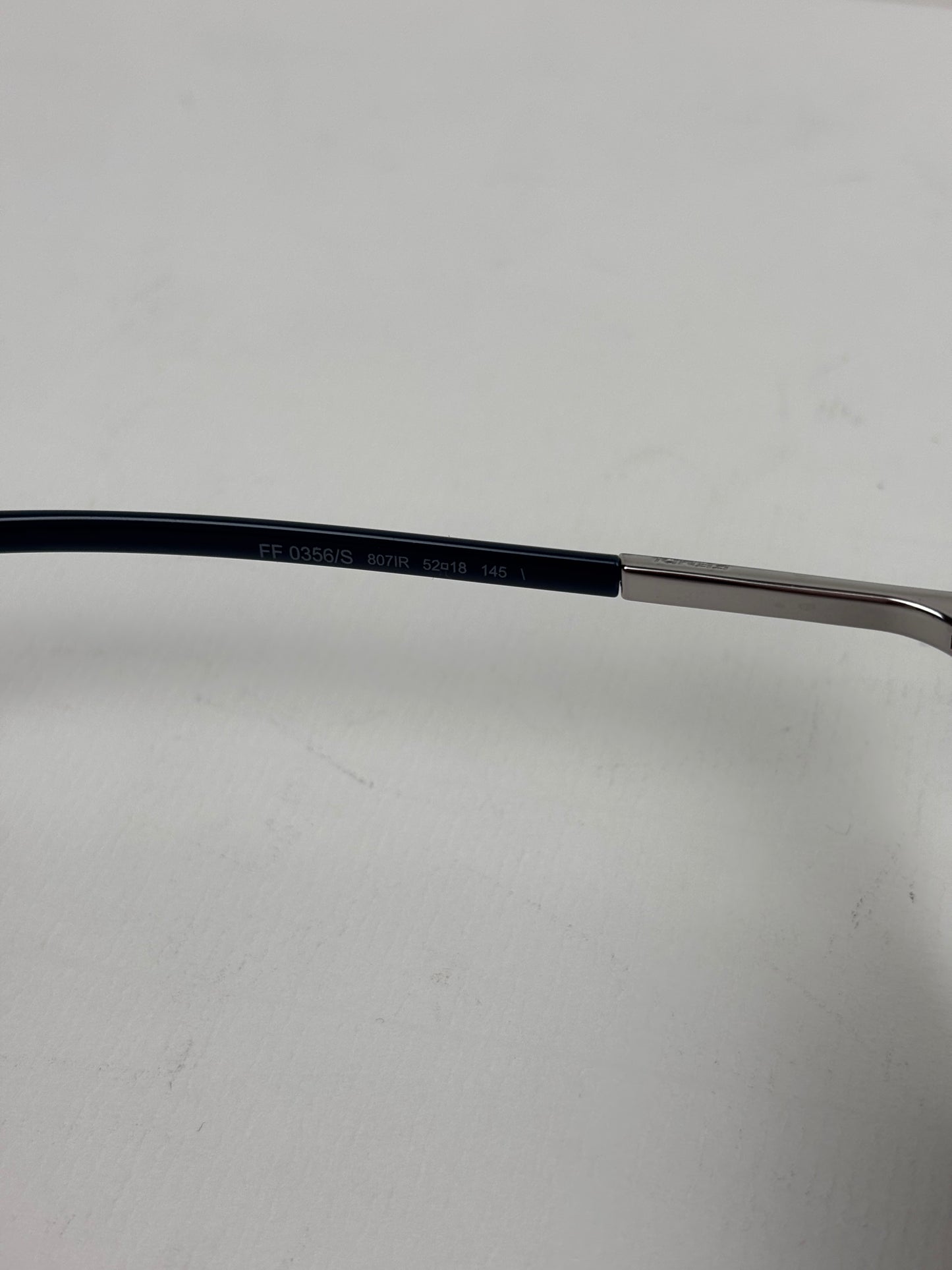 Fendi Iridia Crystal-Embellished Cat-Eye Acetate Sunglasses in Navy Blue