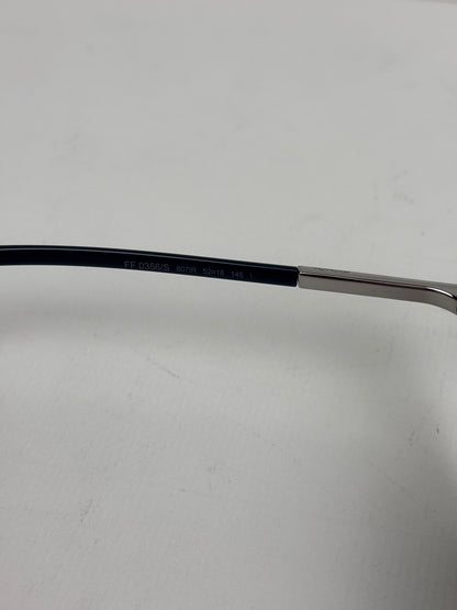 Fendi Iridia Crystal-Embellished Cat-Eye Acetate Sunglasses in Navy Blue
