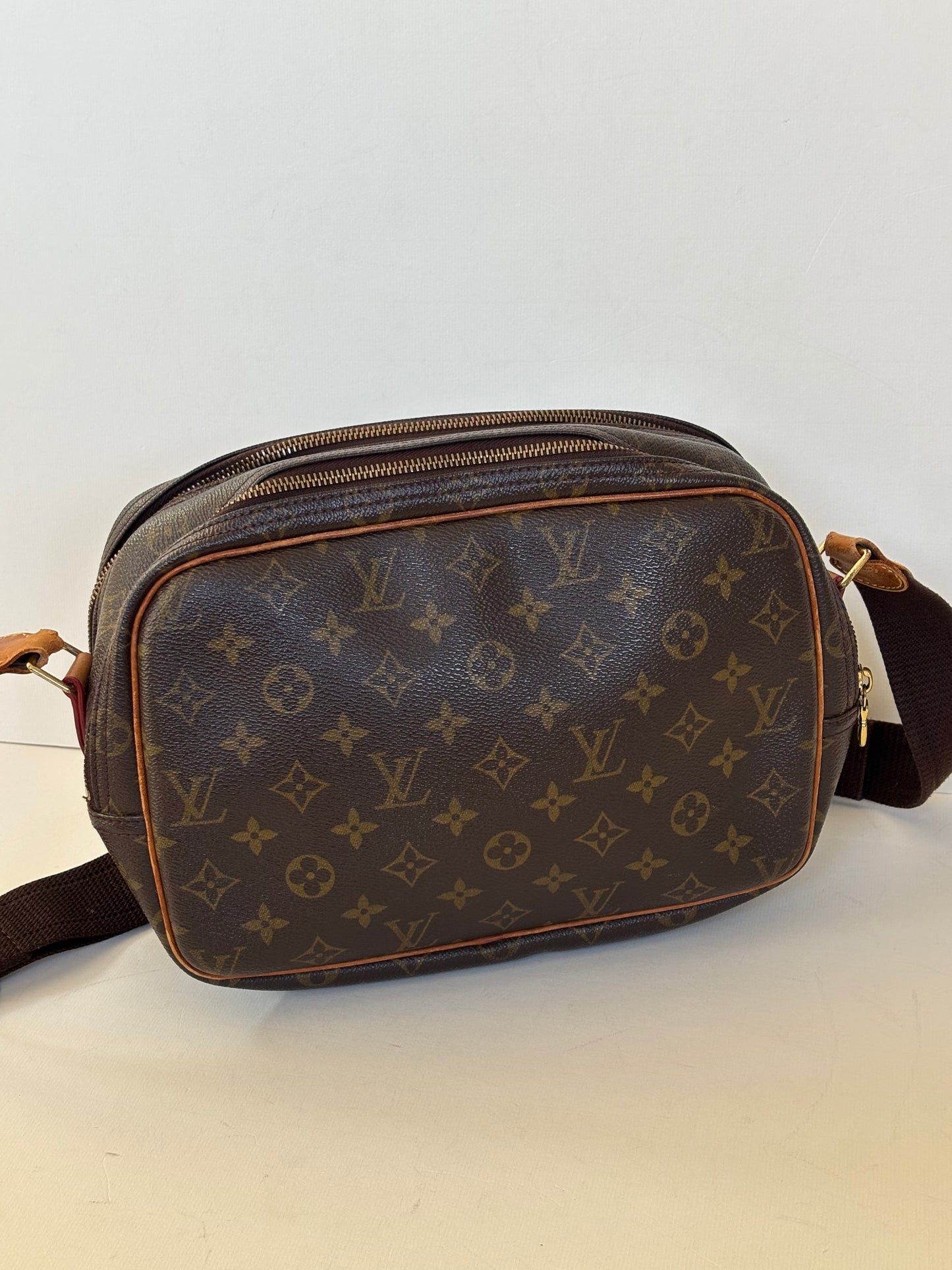 Louis Vuitton Reporter PM Monogram Canvas Brown