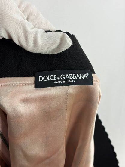 Dolce & Gabbana Silk Floral Print Pencil Skirt - 50 IT