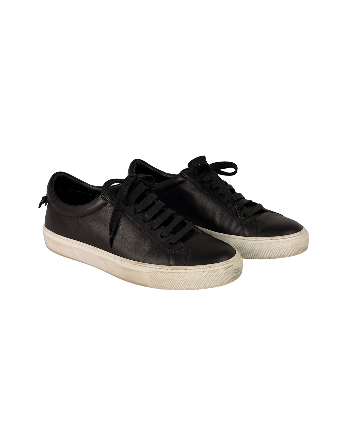 Givenchy Urban Street Leather Sneakers Black White - 4 UK