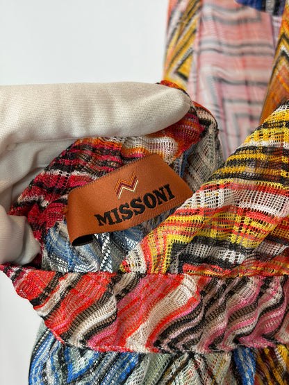 Missoni Zig-Zag Halterneck Jumpsuit - S