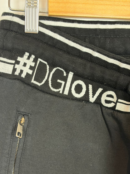 MENSWEAR - Dolce & Gabbana Black #DGLove Cotton Blend Joggers - 48 IT