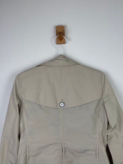 Burberry Brit Balmoral Packable Trench Coat Taffeta Beige - 4 UK