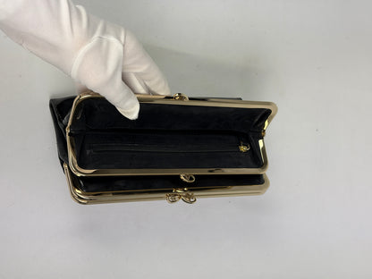 Anya Hindmarch Black Patent Leather Clutch (with box)