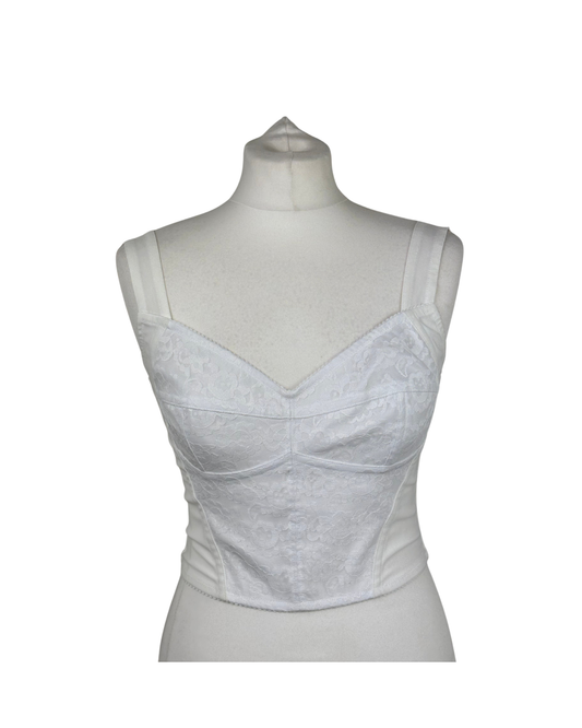 Dolce and Gabbana white top - 12 UK