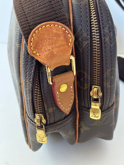 Louis Vuitton Reporter PM Monogram Canvas Brown