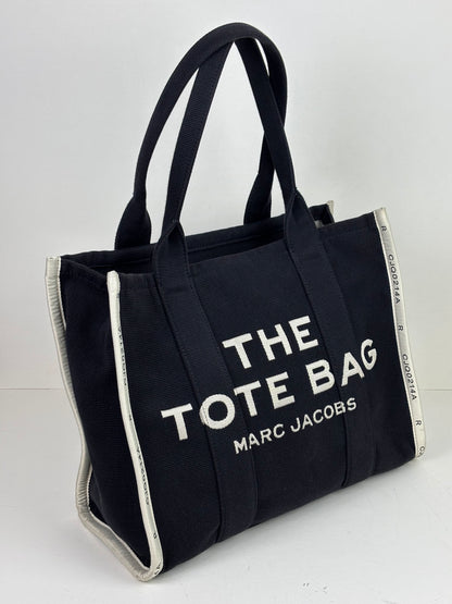 Marc Jacobs The Tote Bag Medium Canvas Black