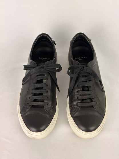 Givenchy Urban Street Leather Sneakers Black White - 4 UK