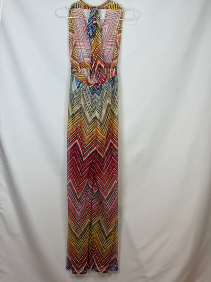 Missoni Zig-Zag Halterneck Jumpsuit - S