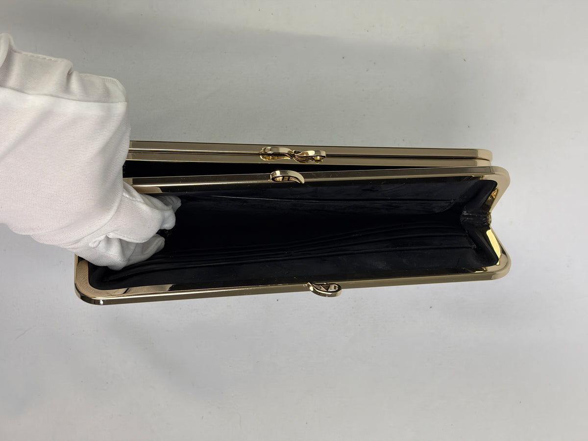 Anya Hindmarch Black Patent Leather Clutch (with box)