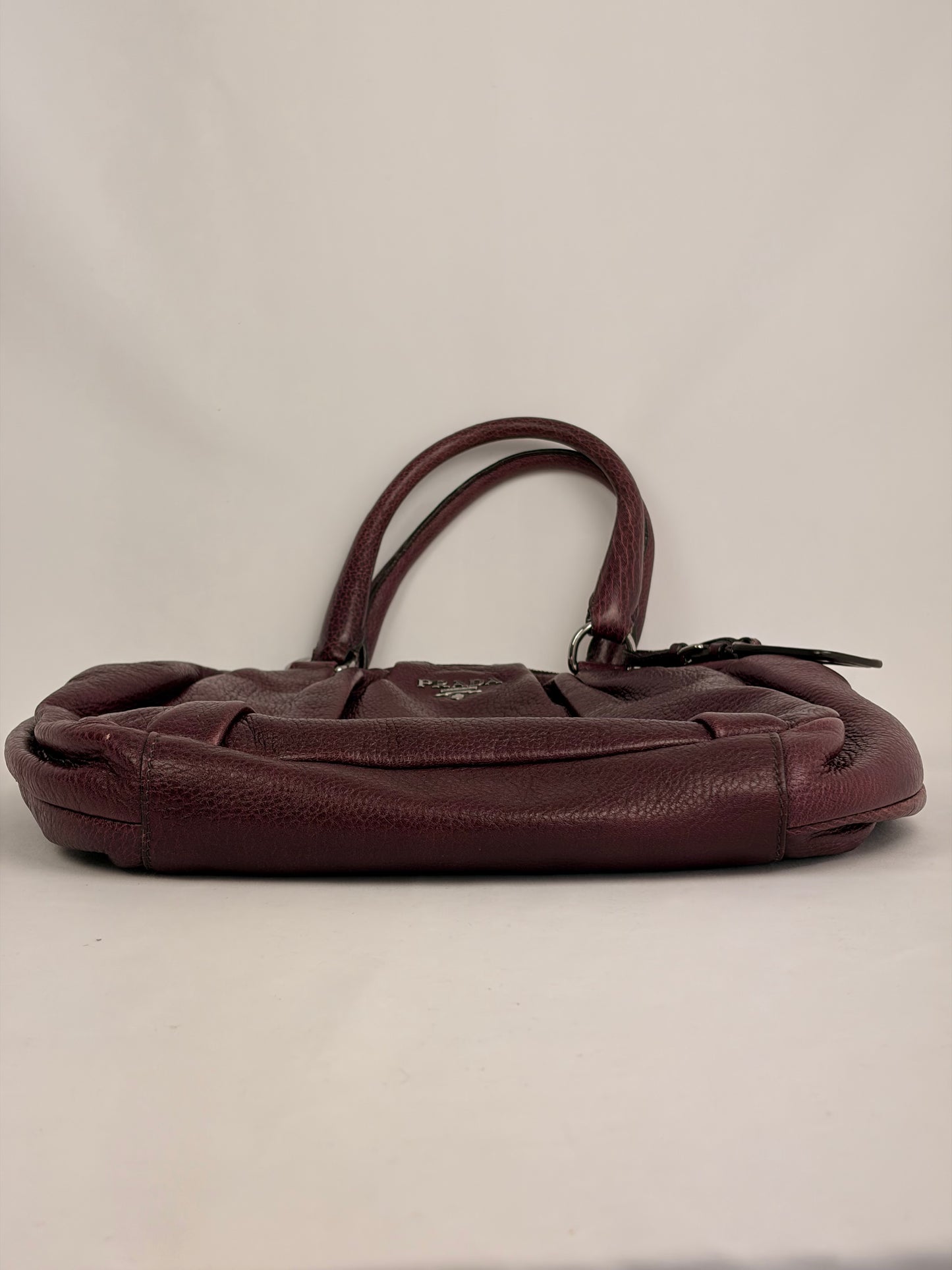 Prada Cervo Antik Bowler Handbag