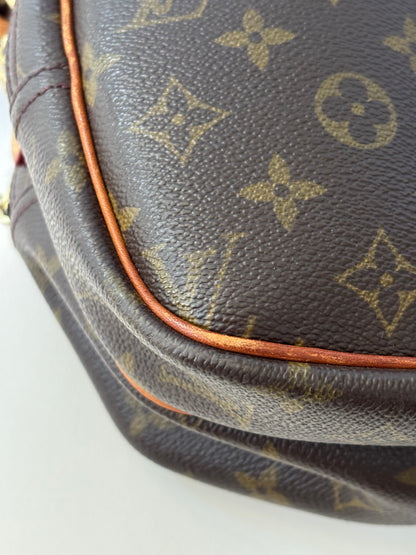 Louis Vuitton Reporter PM Monogram Canvas Brown