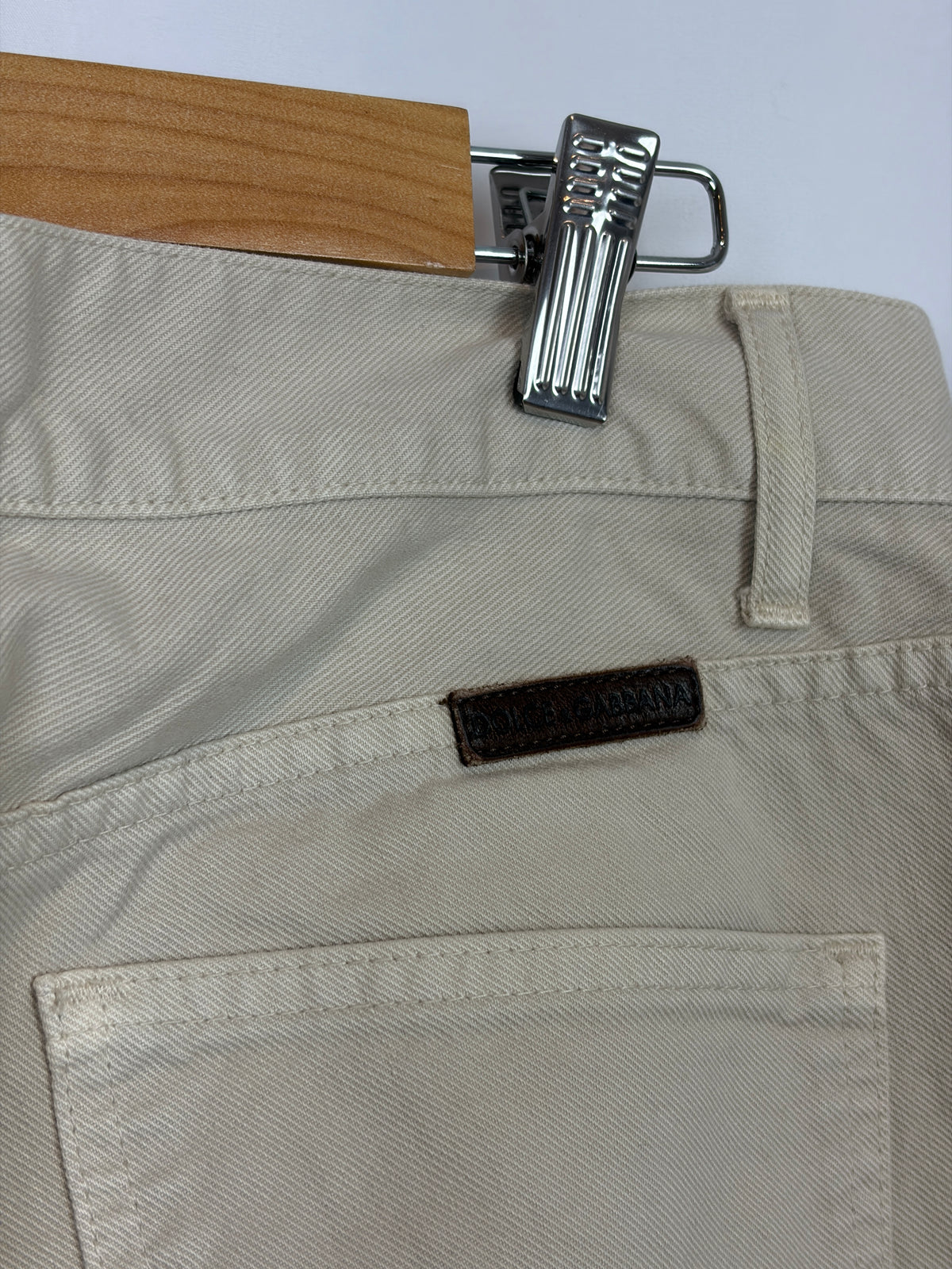 MENSWEAR - Dolce & Gabbana Beige Cotton Trousers - 50 IT