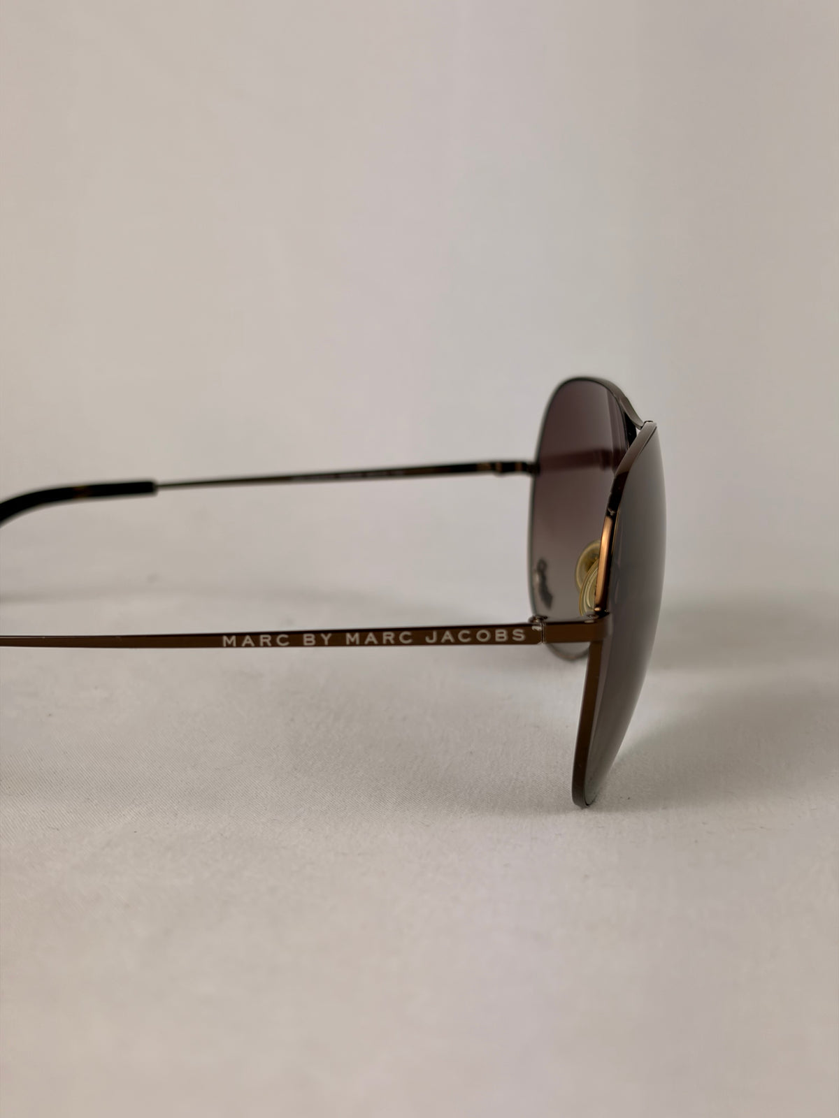 Marc Jacobs brown aviator sunglasses
