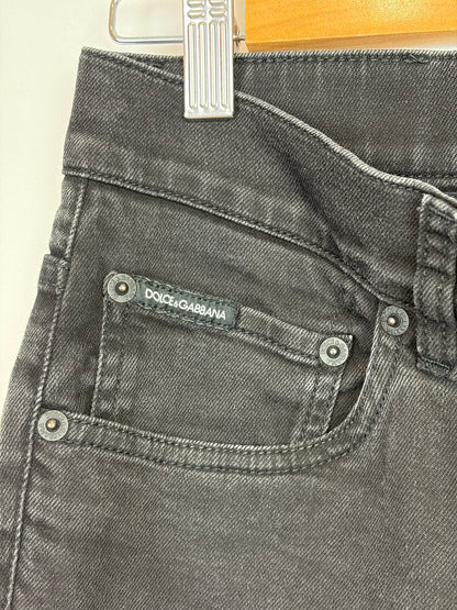 MENSWEAR - Dolce & Gabbana Black Skinny Fit Jeans - 50 IT