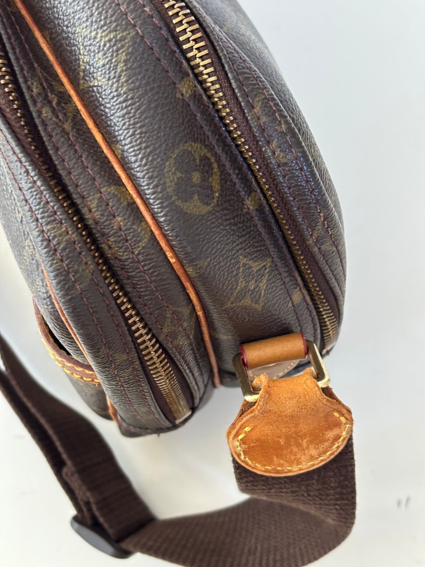 Louis Vuitton Reporter PM Monogram Canvas Brown