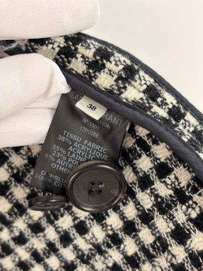 Isabel Marant Étoile “Lyra” houndstooth tweed blazer - 10 UK